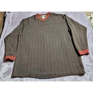 Vintage Columbia Men's Casual Long Sleeve Pullover Sweater Adult Size 3XT 90s